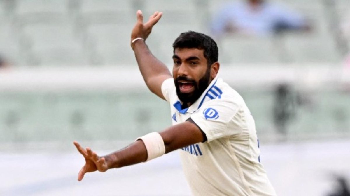 Jasprit Bumrah appeals for a wicket during the fourth Australia-India Test at the MCG