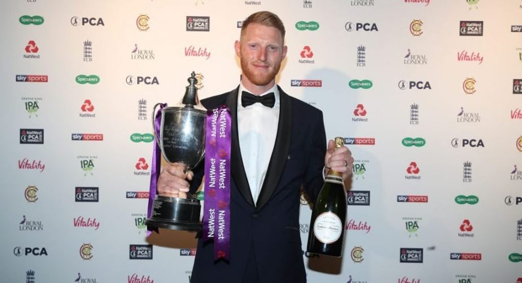 Ben Stokes named PCA Players’ Player of the Year after ‘phenomenal’ 2019