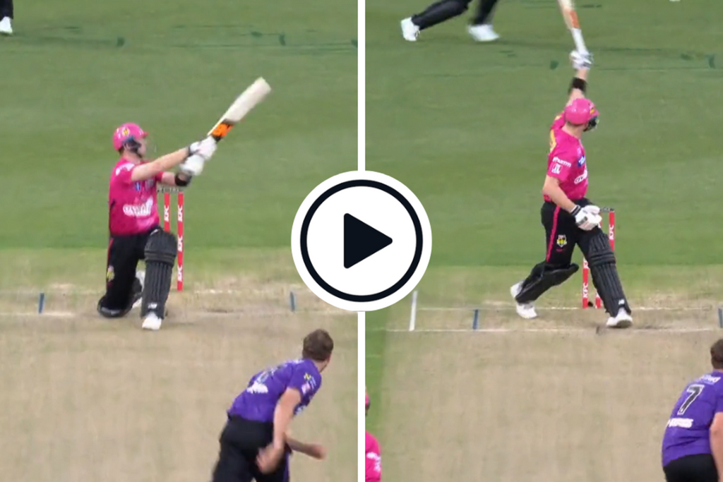 Watch: Steve Smith helps Sydney Sixers to 16 runs off one legal ball in yet another BBL blitz