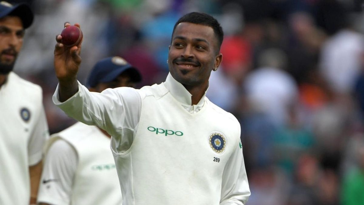 Hardik Pandya Test career