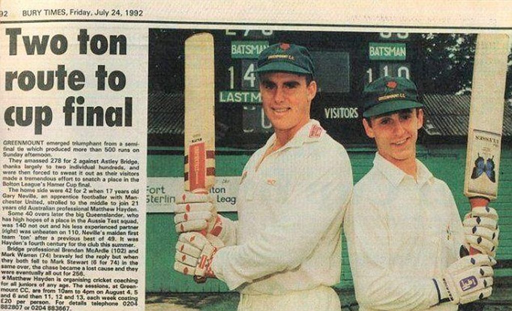 neville cricket
