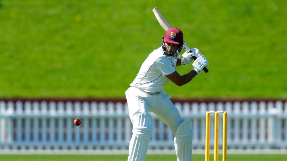In the Plunket Shield on Tuesday (December 10), a New Zealand international fell just short of the world record for the slowest first-class century ever.