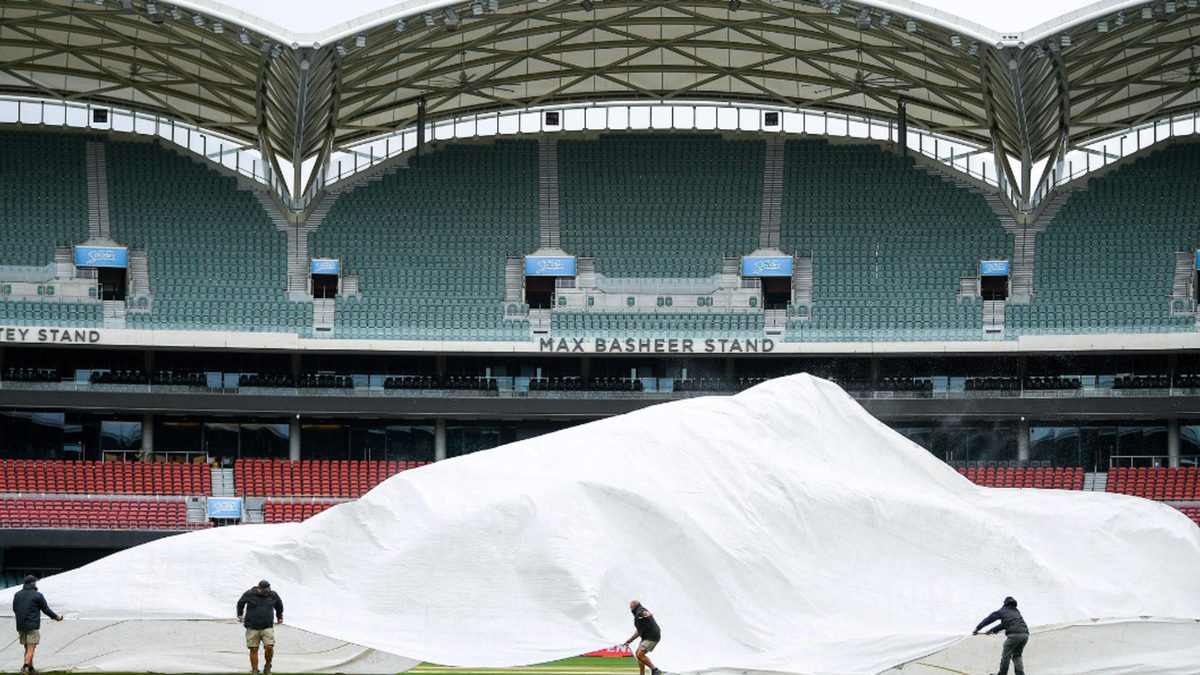 Rain could play spoilsport on day one of the Adelaide Test between Australia and India
