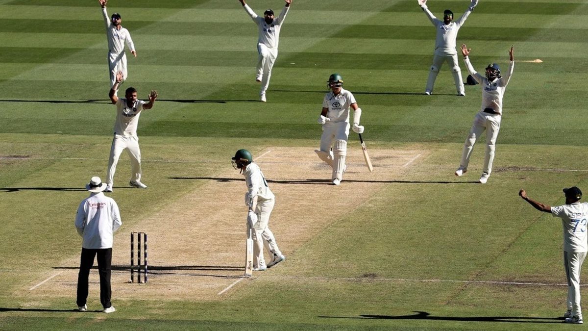 India at the MCG second innings