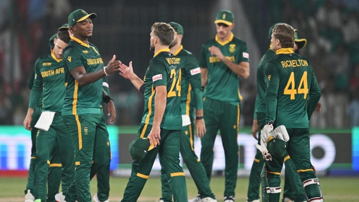 South Africa have virtually qualified for the 2025 Champions Trophy semi-finals, but there is the slightest chance that a big loss against England could send them out.
