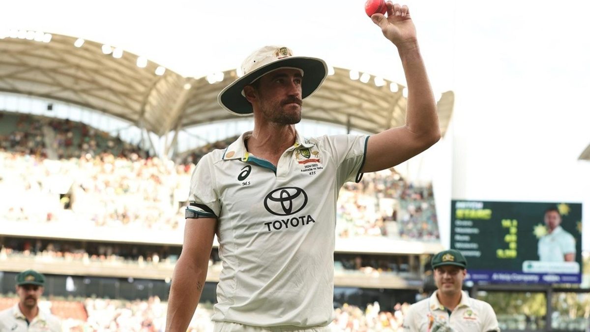 Mitchell Starc now has the third-most Test wickets among left-arm bowlers