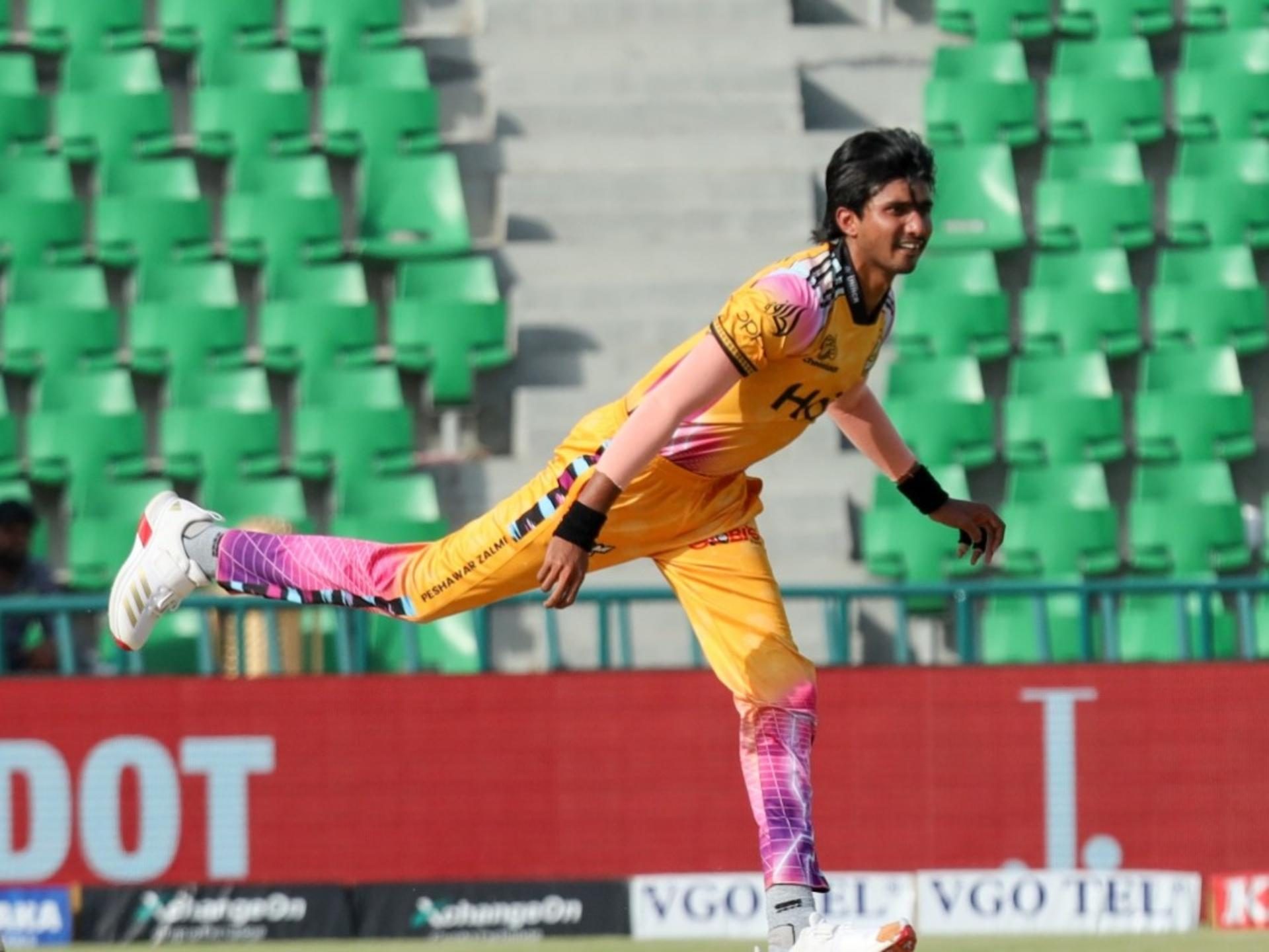 Four wickets in three balls: Pakistani teenager hits 149kph to claim rare PSL hat-trick