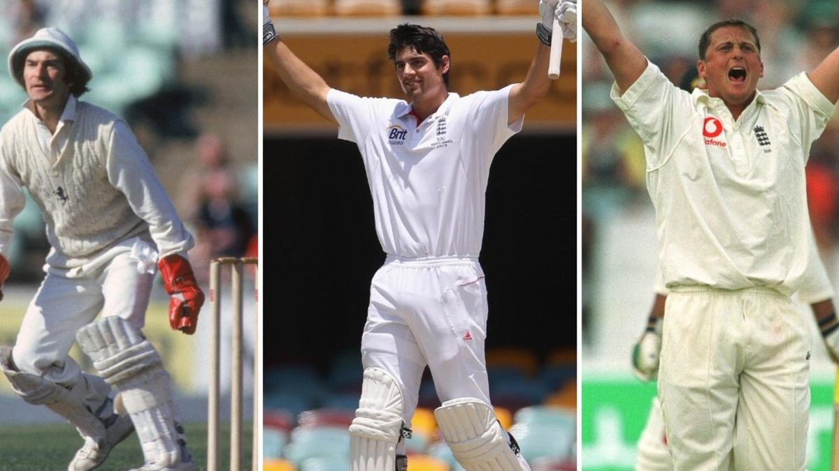 Alan Knott, Alastair Cook, Darren Gough