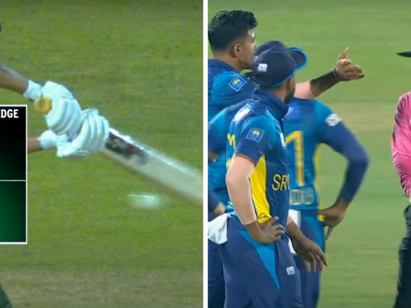 state-shock-sri-lanka-fielders-converge-umpires-caught-behind-decision-overturned-ultraedge-spike.Click to read full article.