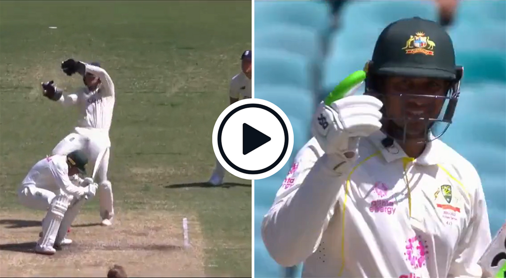 Watch: Joe Root catches everyone by surprise with sharp bouncer, Usman Khawaja cheekily signals one for the over