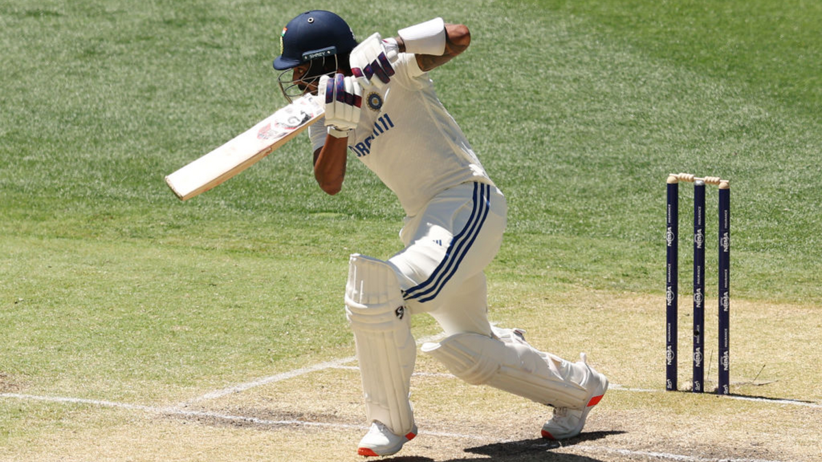 Rahul drives through the covers