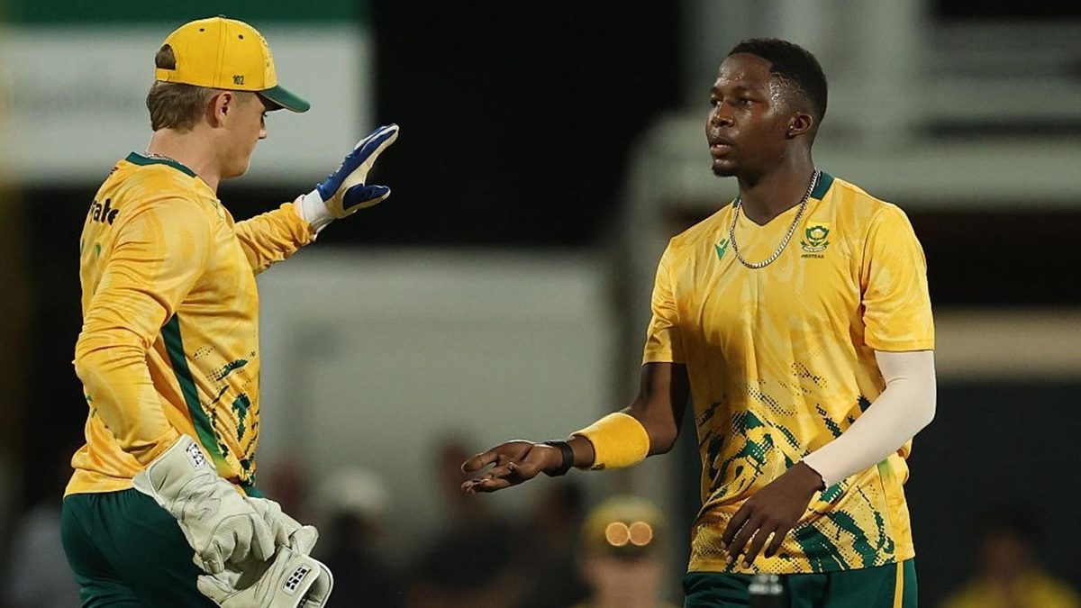 South Africa left-arm quick Kwena Maphaka picked up his first four-for in T20I cricket on Sunday (August 10), breaking a Full Member record.