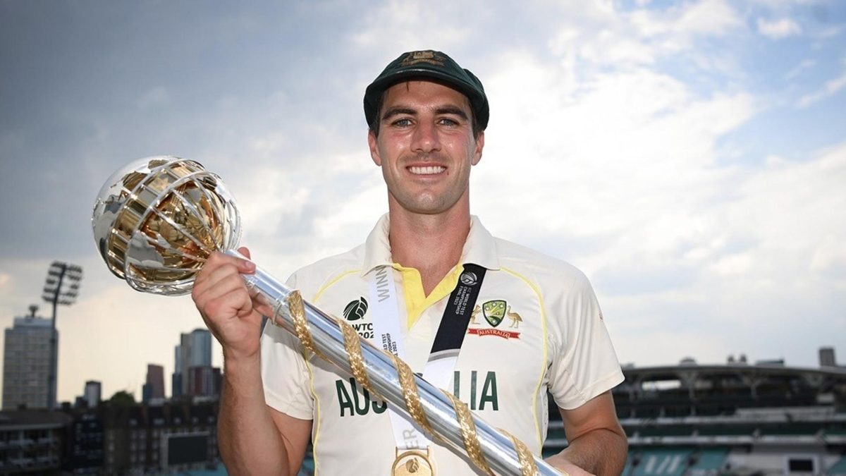 Pat Cummins will lead Australia in the WTC final