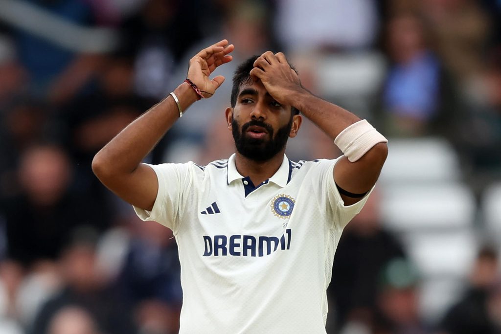 How many Tests has Jasprit Bumrah missed since his debut?