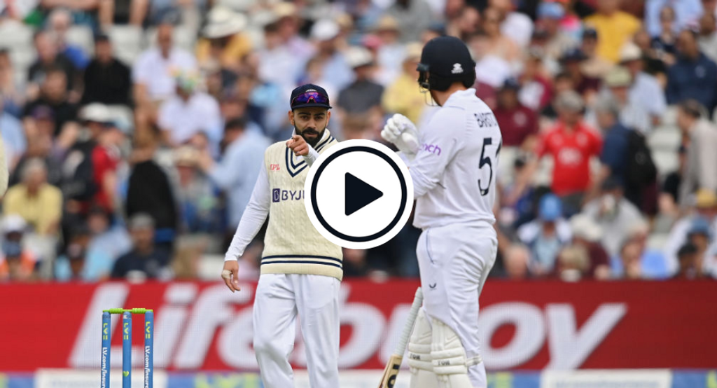 Watch: Virat Kohli and Jonny Bairstow involved in verbal clash in early stages of England batter’s counter-attacking hundred