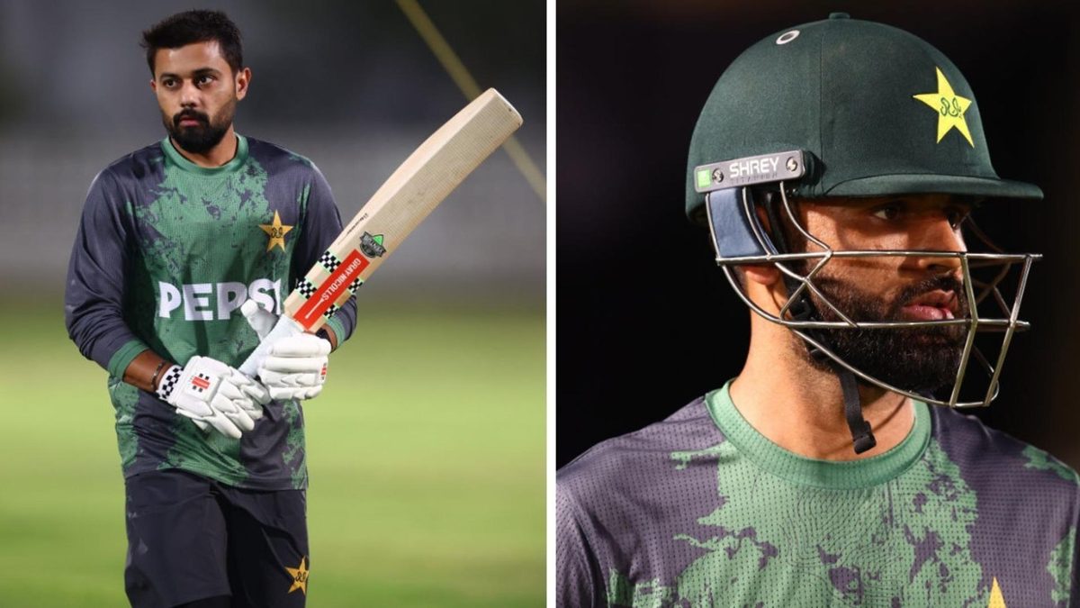Babar Azam had a new opening partner for the opening game of the 2025 Champions Trophy, against New Zealand at Karachi.