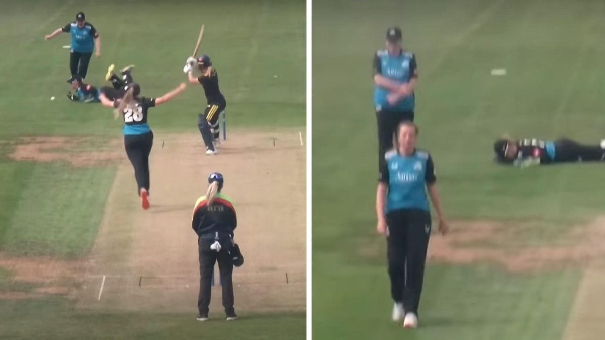 In the Women's One-Day Cup on Saturday (August 9), Gloucestershire's Meg Austin was given out in controversial fashion, as Worcestershire wicketkeeper Liv Gough appeared to drop the catch.