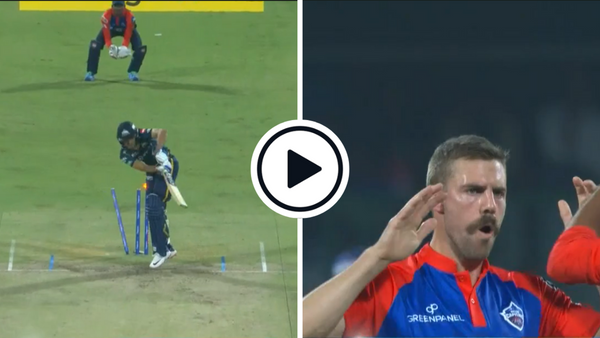 watch-anrich-nortje-shubman-gill-demolishes-stumps-92mph-missile.Click to read full article.