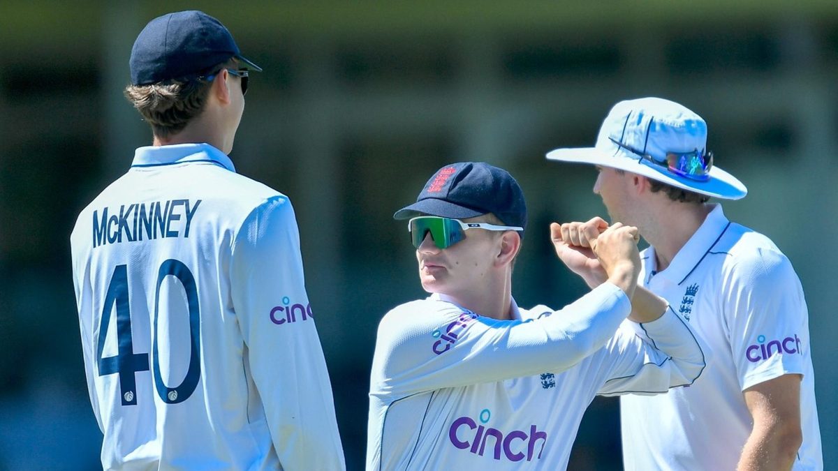 England Lions during their four-day match against CSA XI