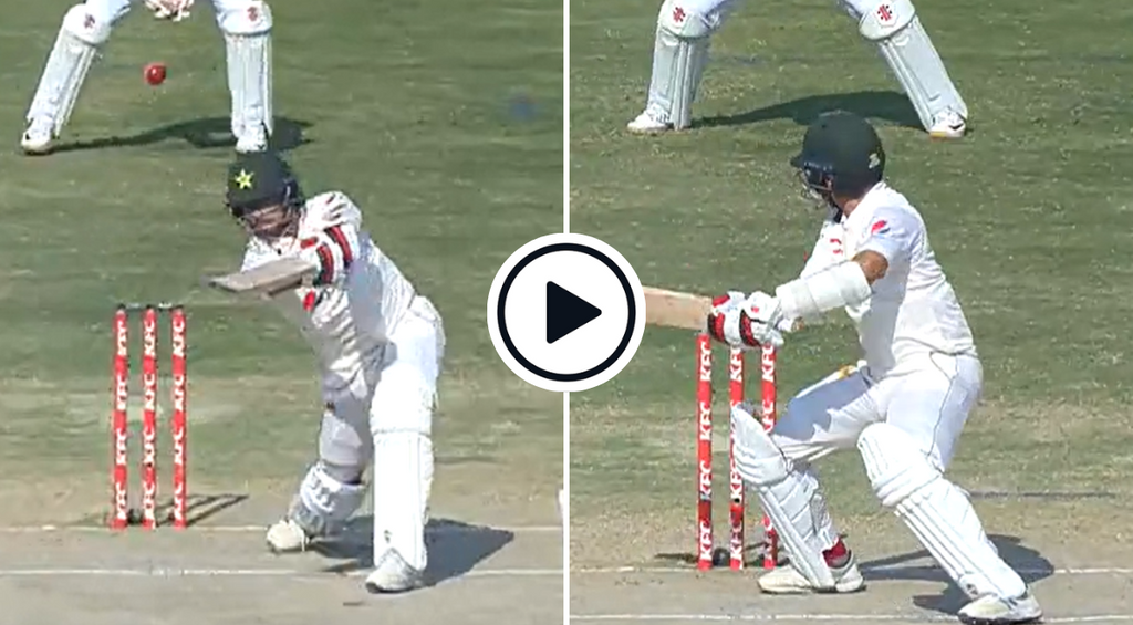 Watch: No.9 Abrar Ahmed hoicks Mark Wood over his head, plays cheeky late cut in delightful boundary-laden cameo