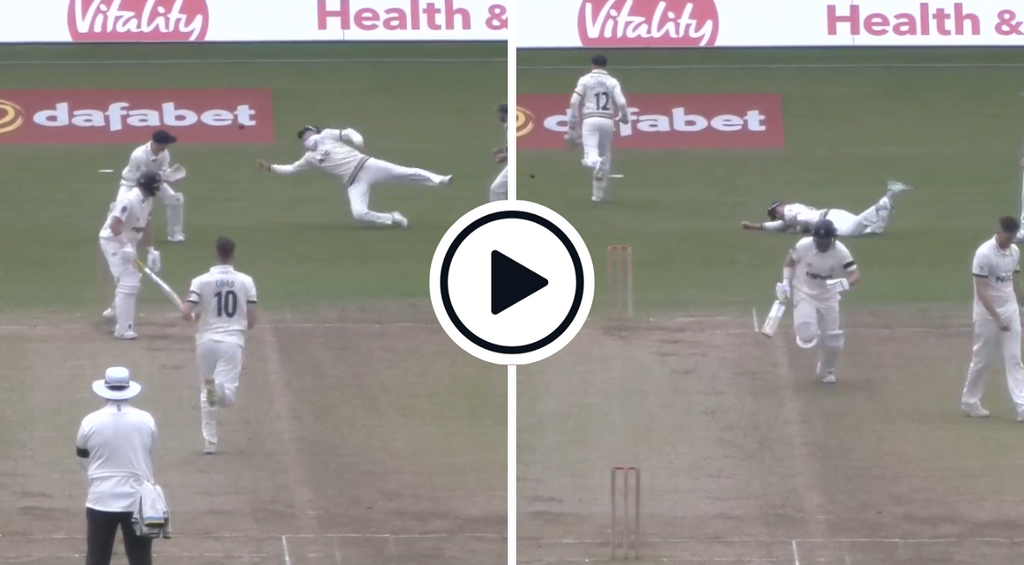 Watch: Joe Root drops brother Billy at first slip in County Championship fixture