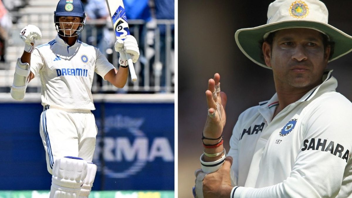 Yashasvi Jaiswal is in with a chance of breaking Sachin Tendulkar's India record