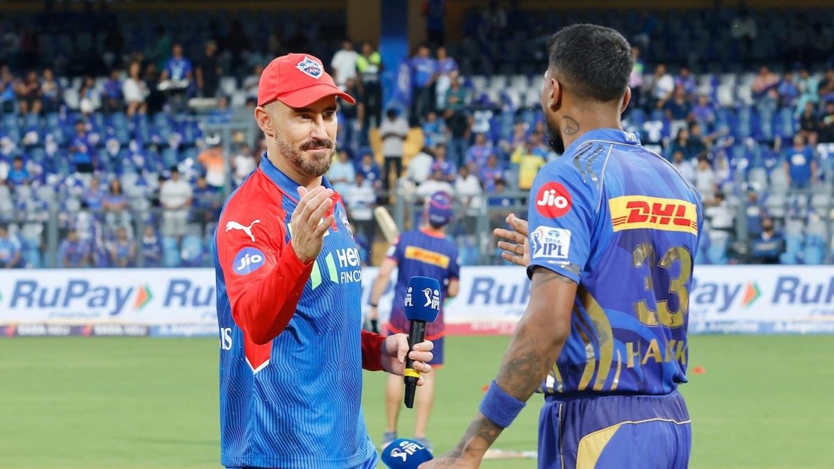Faf du Plessis is captaining Delhi Capitals against Mumbai Indians today, in place of Axar Patel. Here's why.