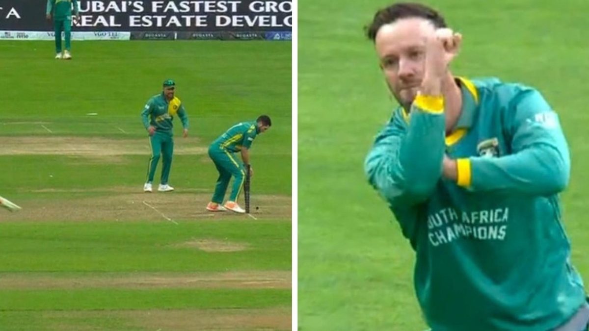 AB de Villiers's throw made the difference in the WCL semi