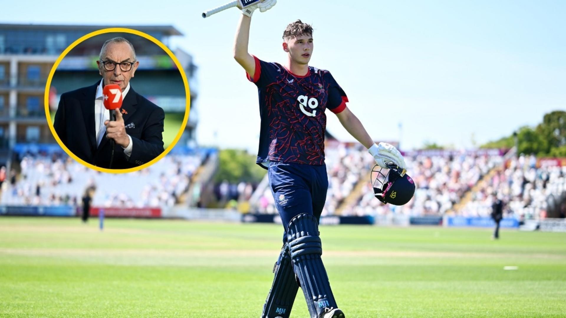 Rocky Flintoff Scores One Hundred, And Bumble Has Already Picked Him ...
