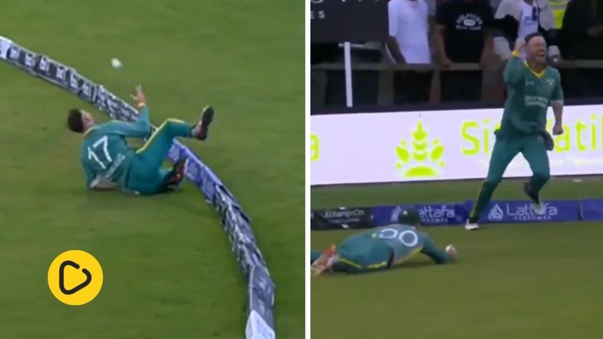Watch: Former South Africa batter AB de Villiers pulled off a stunning relay effort in the field in the World Championship of Legends on Tuesday (July 22).
