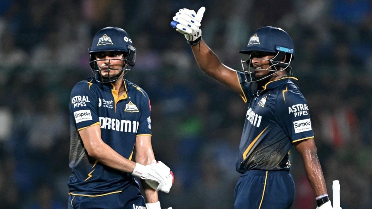 Gill and Sudharsan's opening stand for GT
