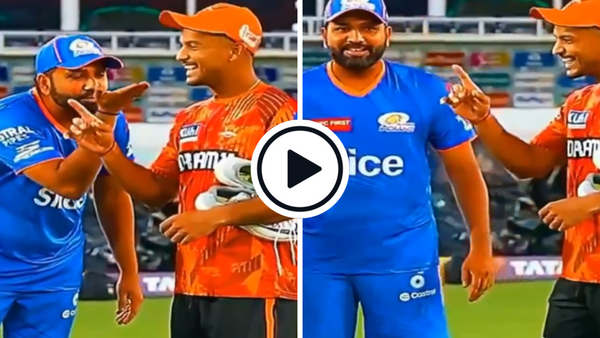 watch-rohit-sharma-teases-mayank-agarwal-replicates-kkr-seamers-flying-kiss-send-off-latest-cricket-news-today-india-cricket-news.Click to read full article.