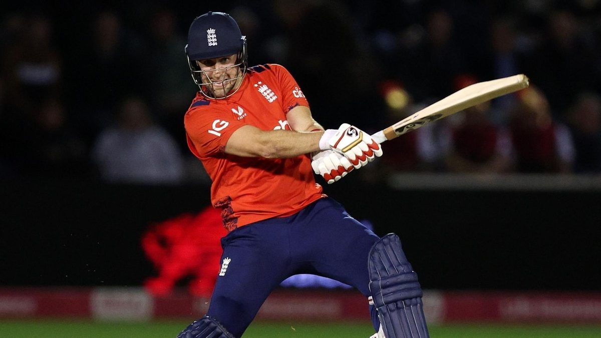 Liam Livingstone hit a 47-ball 87 in England's T20I win against Australia