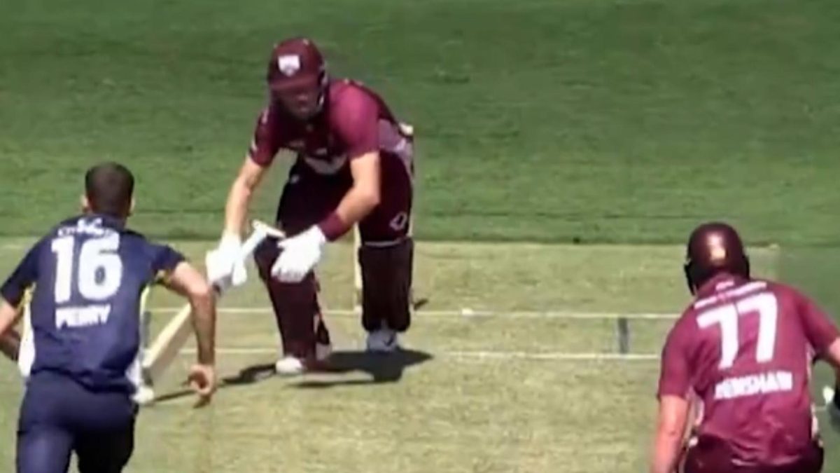 Australia batter Marnus Labuschagne survived an appeal for obstruction during his century in the One-Day Cup on Wednesday (September 17).