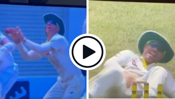 watch-david-warner-caught-unawares-in-the-groin-by-flying-bail-after-travis-head-clean-bowls-batter.Click to read full article.
