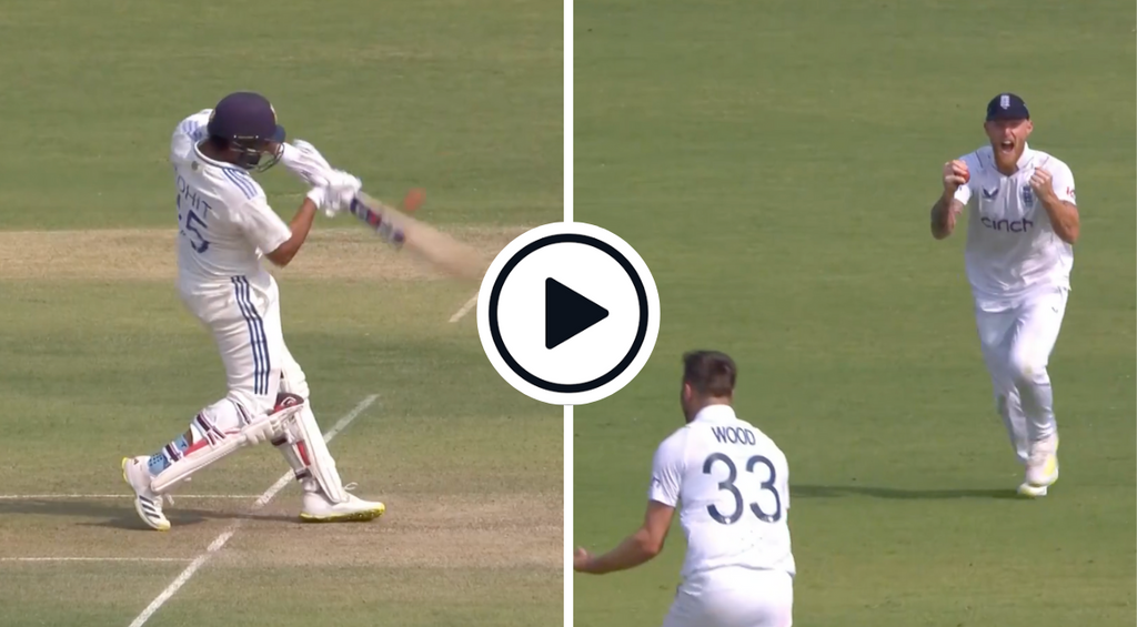 Watch: Mark Wood bounces out Rohit Sharma as short-ball ploy pays off