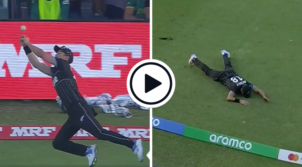 Watch: Trent Boult tips ball over boundary for six off Jimmy Neesham, evokes memories of 2019 final