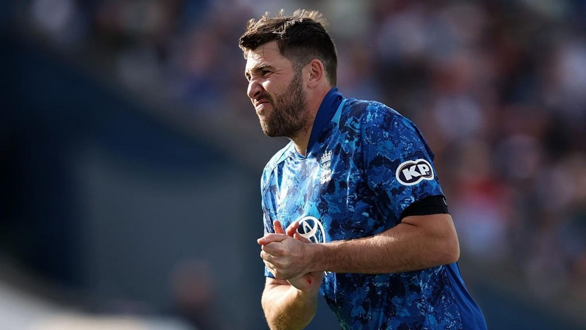 England quick Jamie Overton has been ruled out of the West Indies white-ball series with a broken finger.