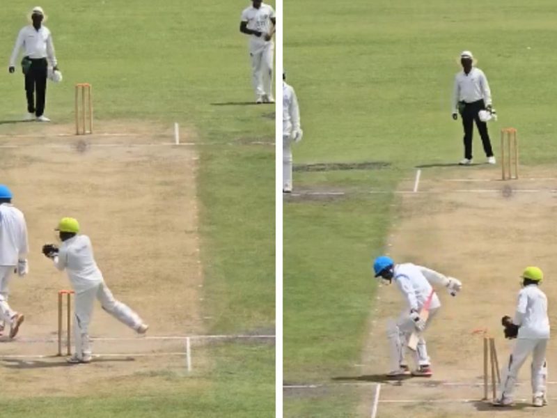 watch-zimbabwe-first-class-cricketer-brian-chari-run-out-while-celebrating-half-century.Click to read full article.