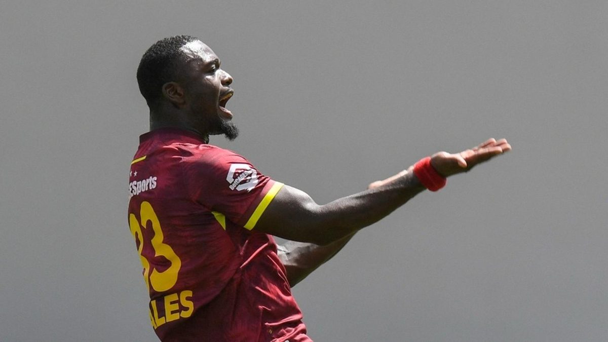 Jayden Seales has best ODI figures for West Indies since 1983