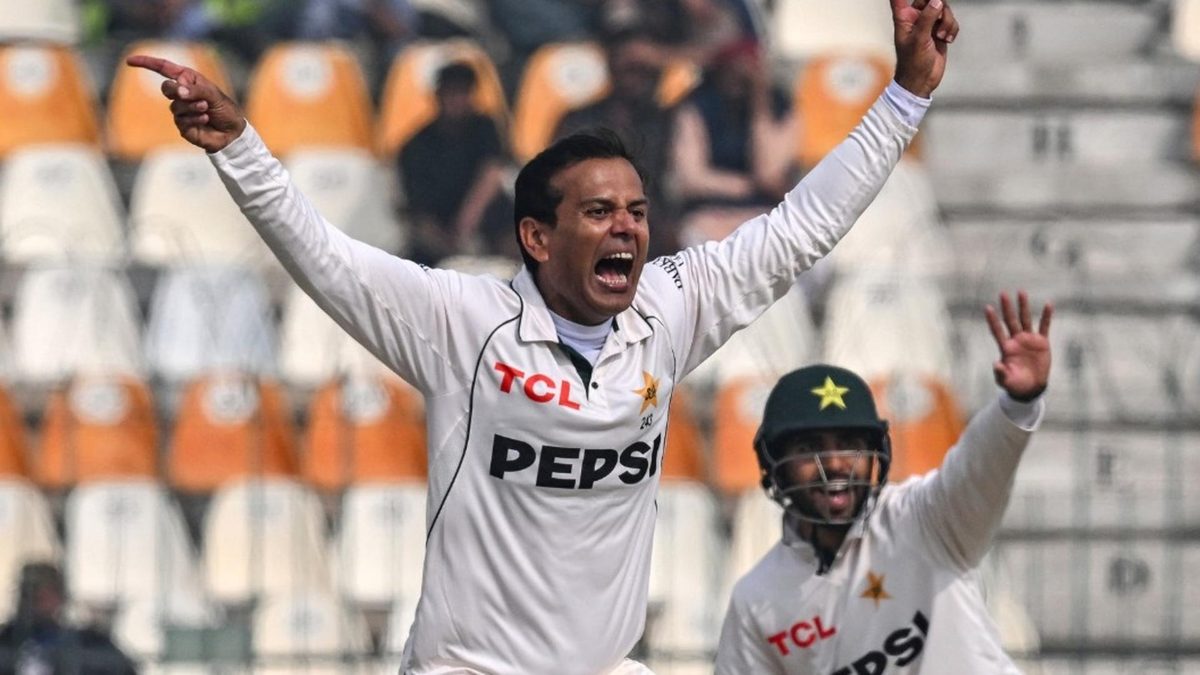 Noman Ali became the first spinner to claim a hat-trick for Pakistan