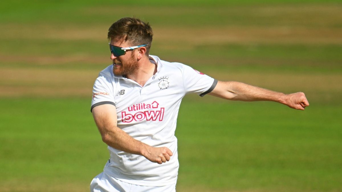 Liam Dawson, overlooked for England's Test tour of Pakistan, in action for Hampshire in the County Championship