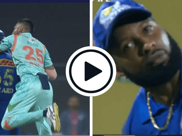 watch-this-reaction-was-over-the-top-krunal-pandya-leaps-on-dismissed-kieron-pollards-back-kisses-head-in-strange-wicket-celebration.Click to read full article.