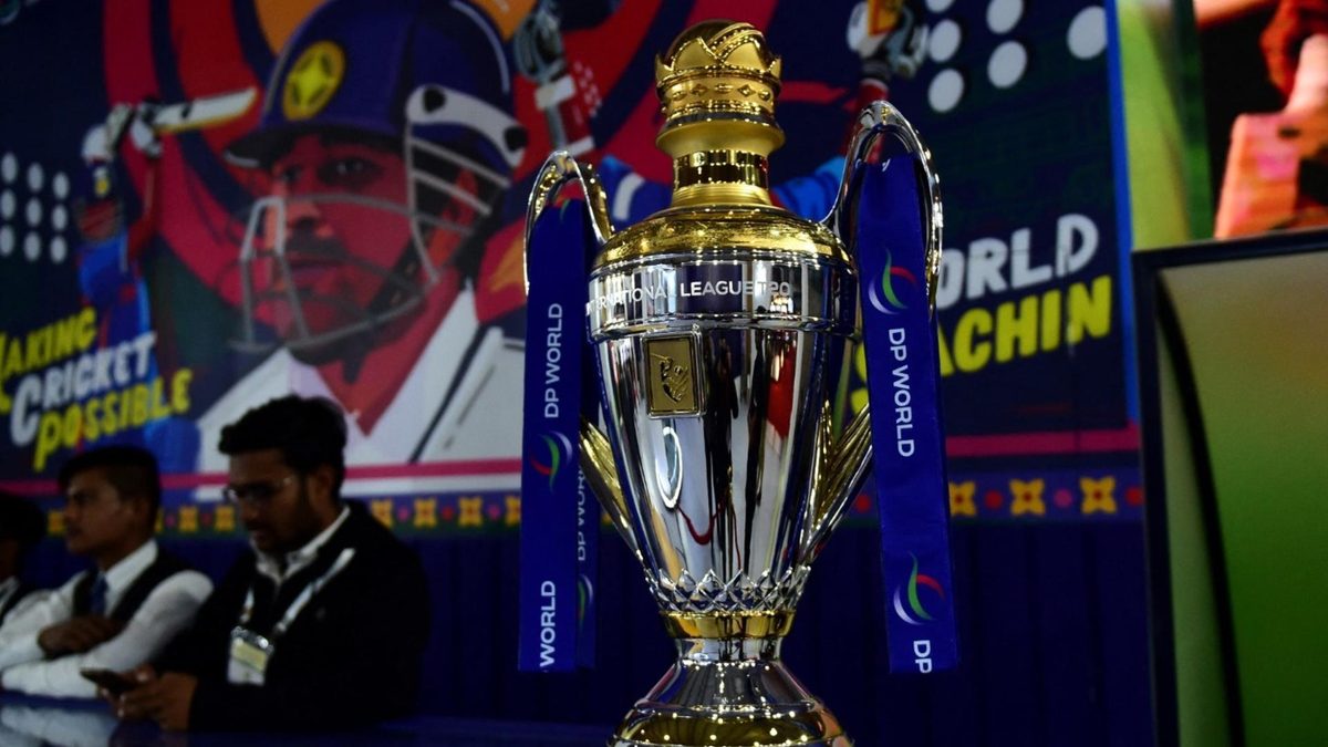 Trophy for the ILT20 franchise league
