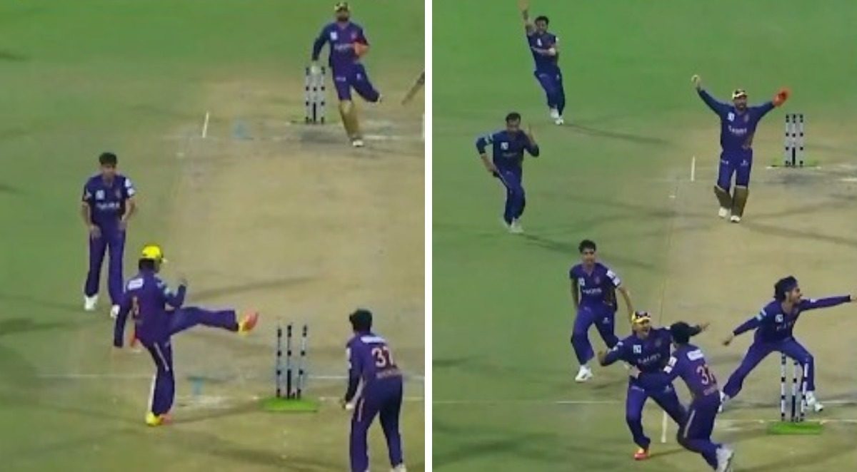 A touch of Messi? Frustrated kick leads to bizarre last-ball run-out in epic T20 league finish