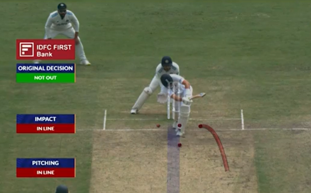 Joe Root marginal lbw call