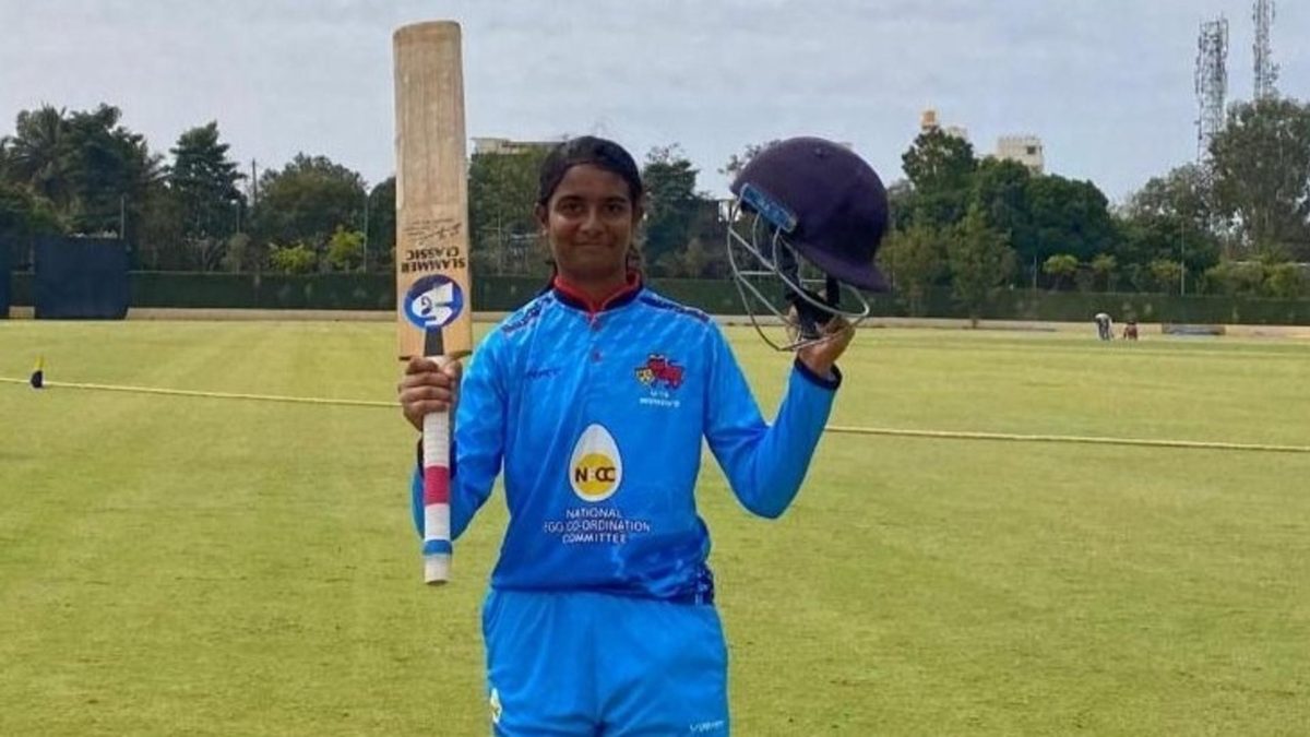 14-year-old Mumbai batter Ira Jadhav slammed an unbeaten 346 against Meghalaya in the Women's U19 One Day Trophy on Sunday, setting a new Indian record.