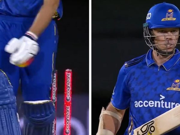 watch-batter-michael-bracewell-tries-to-review-bowled-dismissal-in-major-league-cricket.Click to read full article.