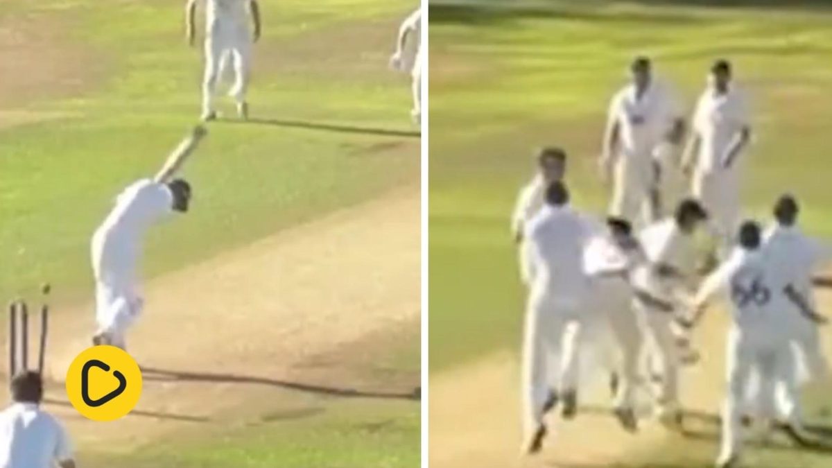 A UK club match on Saturday (July 12) was tied after the batting team lost their last five wickets for zero runs.