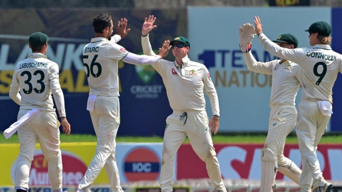 Steve Smith took his 197th catch in Test cricket on Thursday (February 6) against Sri Lanka, breaking an Australian record.